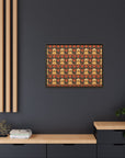 Golden Pawsatronic Tapestry Matte Canvas, Framed