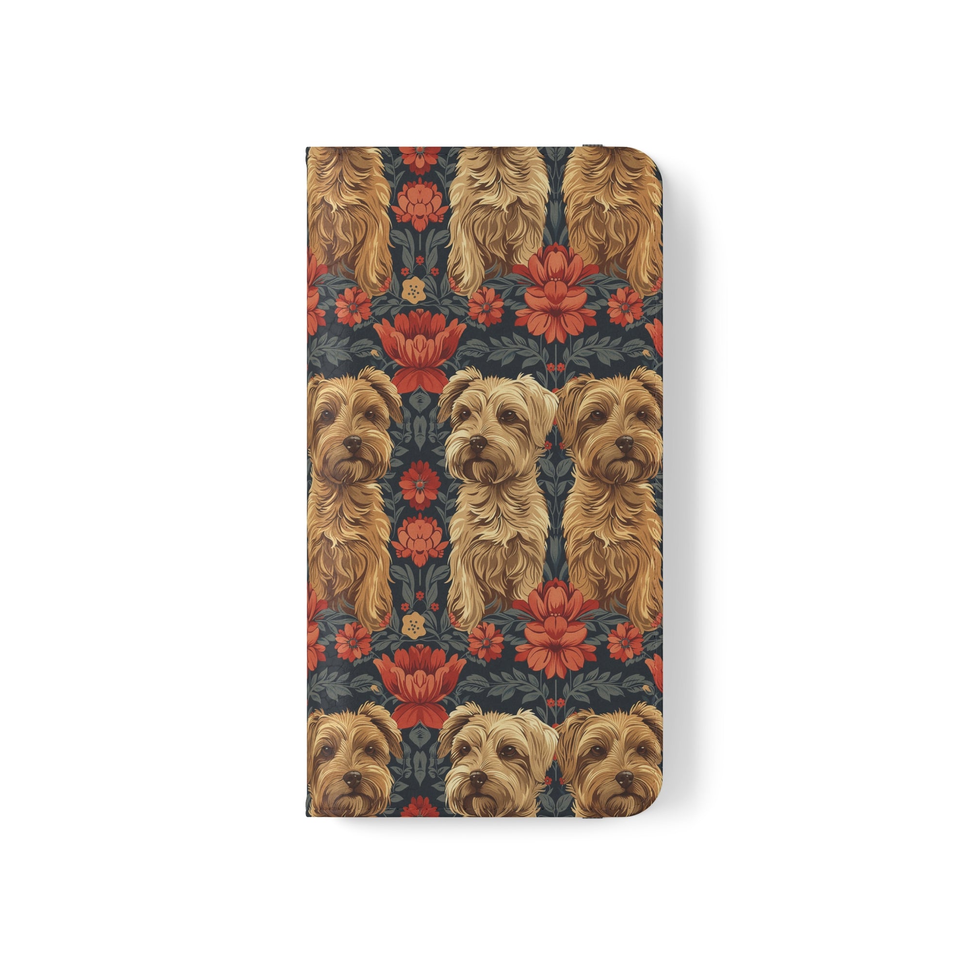 Yorkie Charm Twins Flip Cases