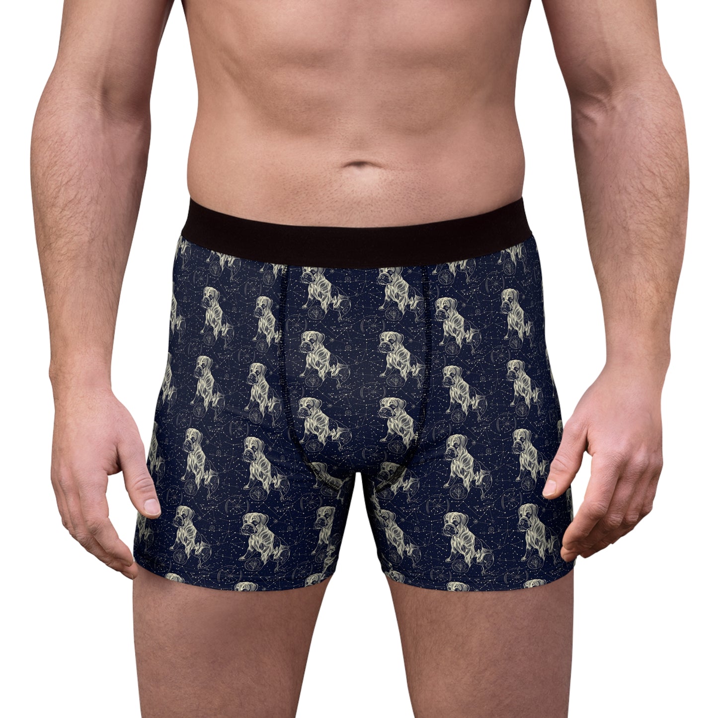 Celestial Boxer Bliss Men's Boxer Briefs