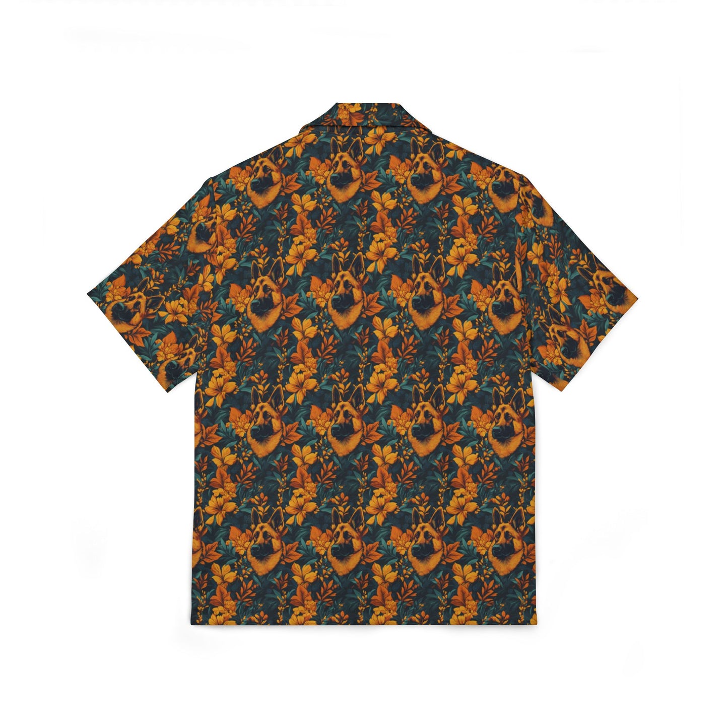 Safari Shepherd Strut Men's Hawaiian Camp Shirt