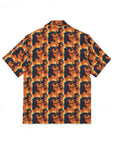 Rottweiler Chic Pawsitivity Men's Hawaiian Camp Shirt