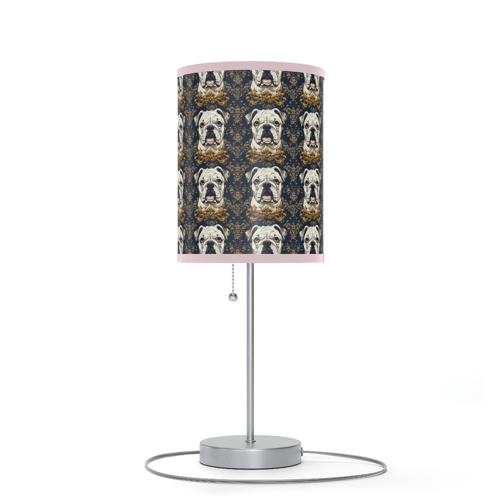 Wildwood Wanderlust Bulldog Lamp on a Stand