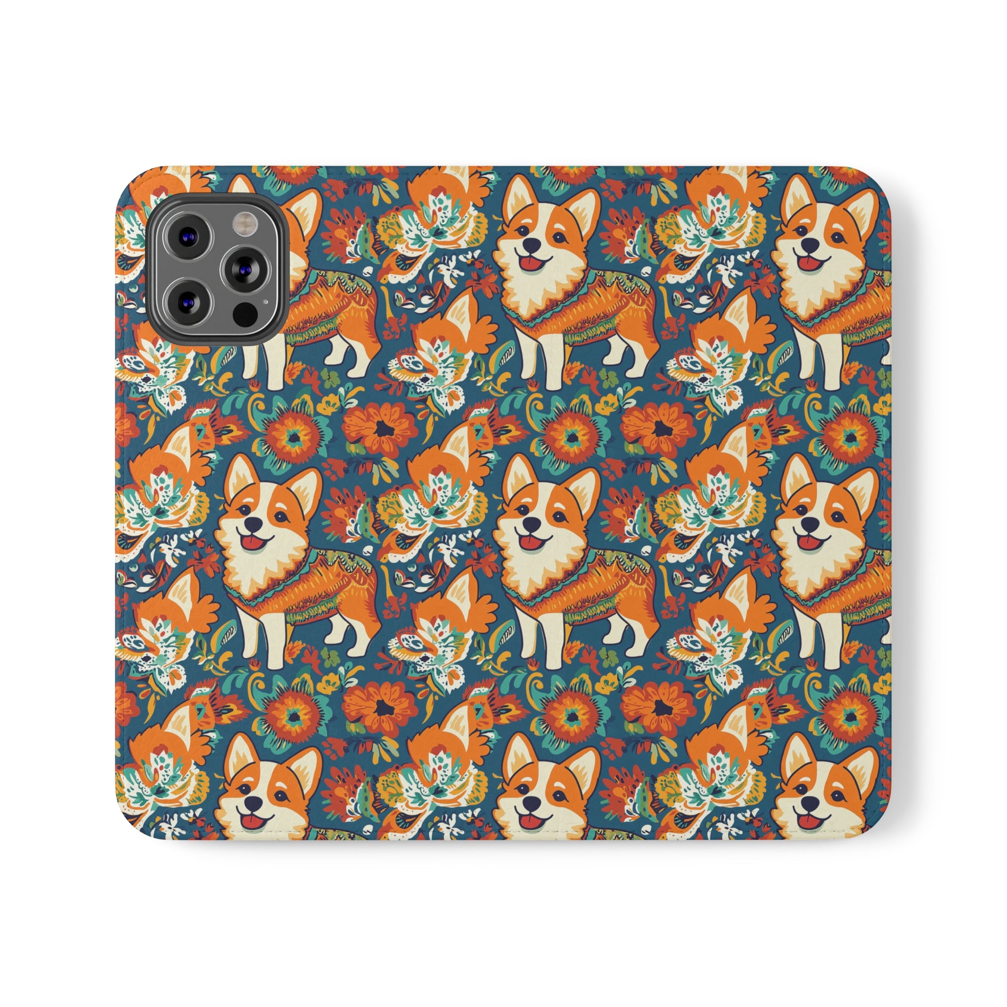 Corgi Carnival Couture Flip Cases