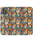 Corgi Carnival Couture Flip Cases