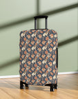 Blooming Bulldog Beauty Luggage Cover