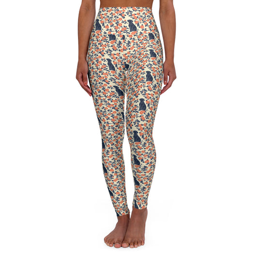 Bloomiful Lab Bouquet High Waisted Yoga Leggings