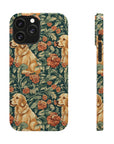 Blooming Goldie Glam Slim Phone Cases