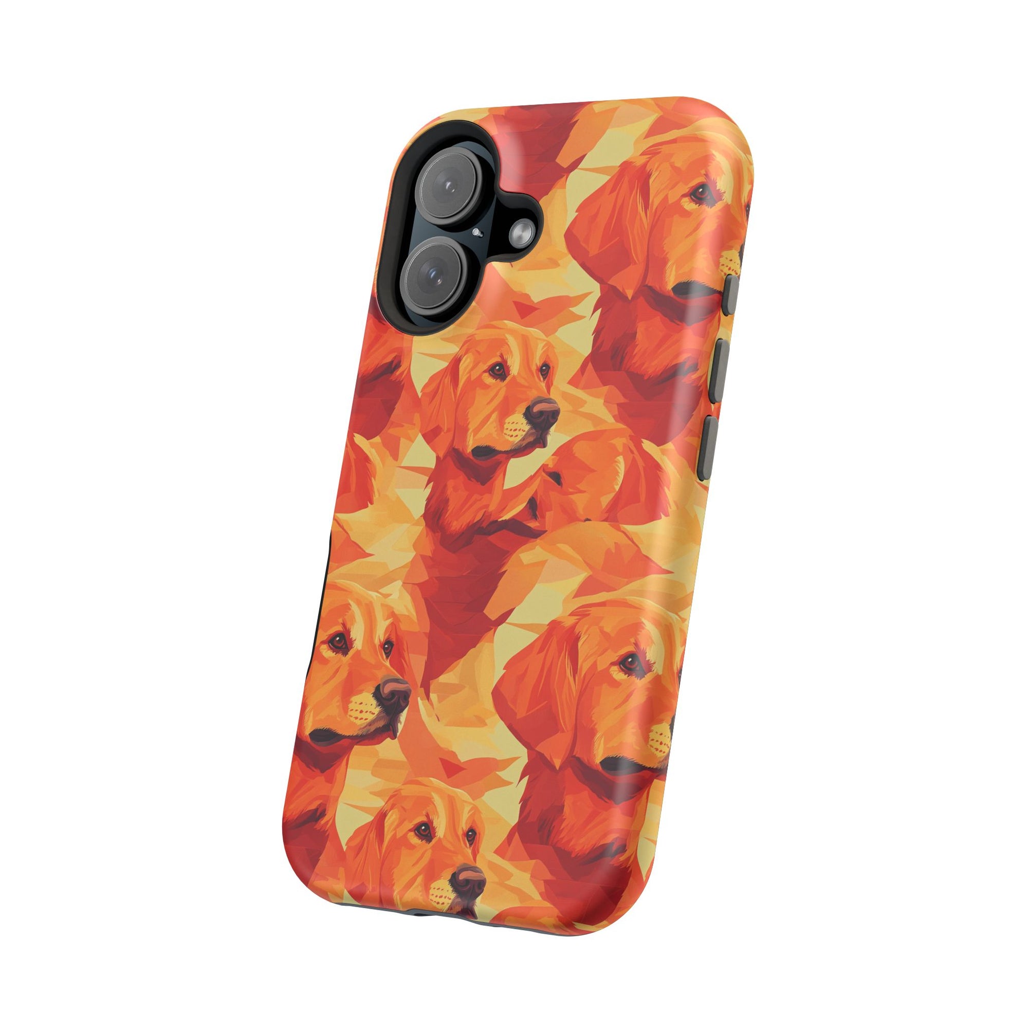 Golden Glamour Paws Magnetic Tough Cases