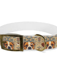 Bowtie Boxer Bliss Dog Collar