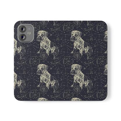 Celestial Boxer Bliss Flip Cases