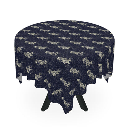 Celestial Boxer Bliss Tablecloth