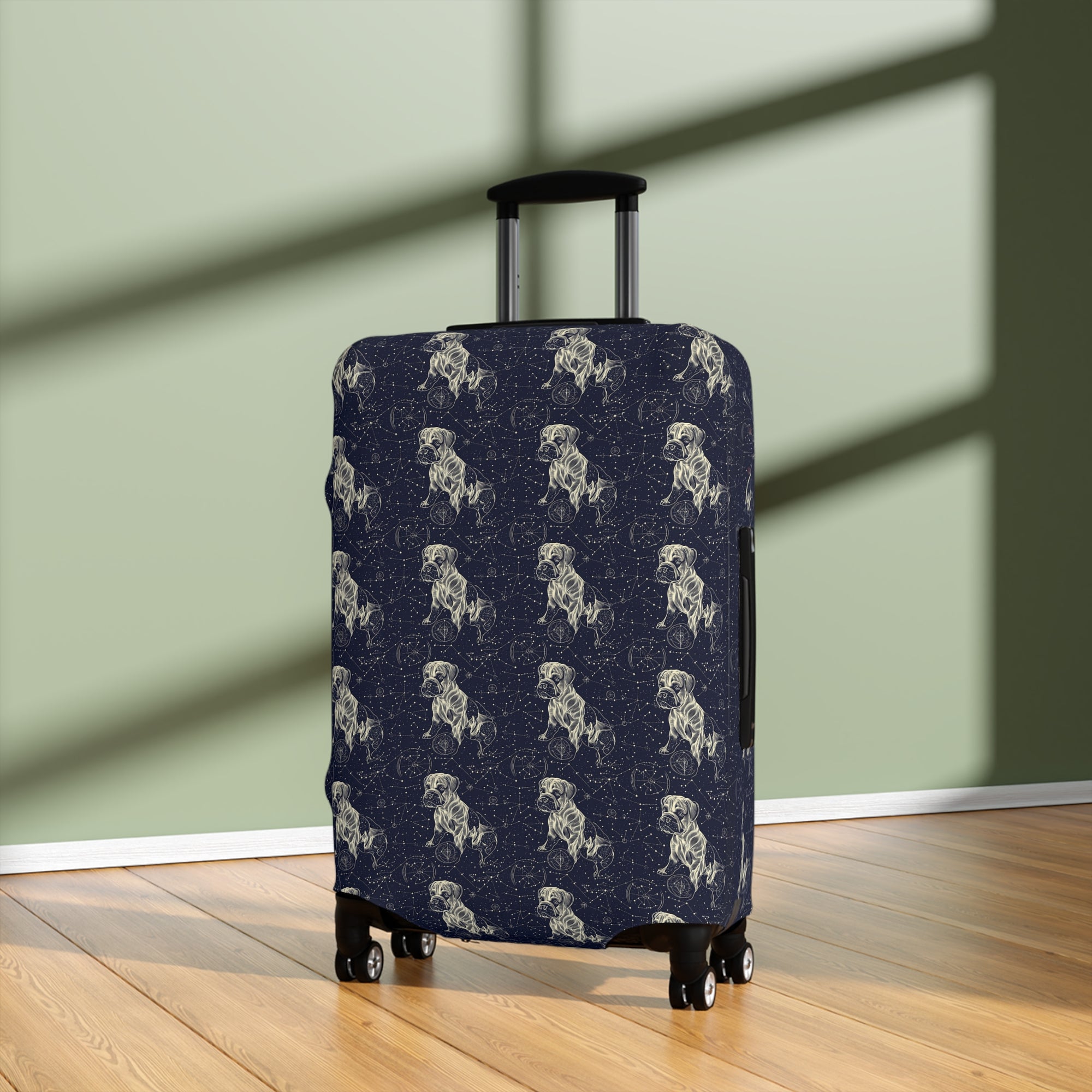 Celestial Boxer Bliss Luggage Cover