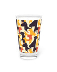 Modern Charm Labrador Chic Pint Glass