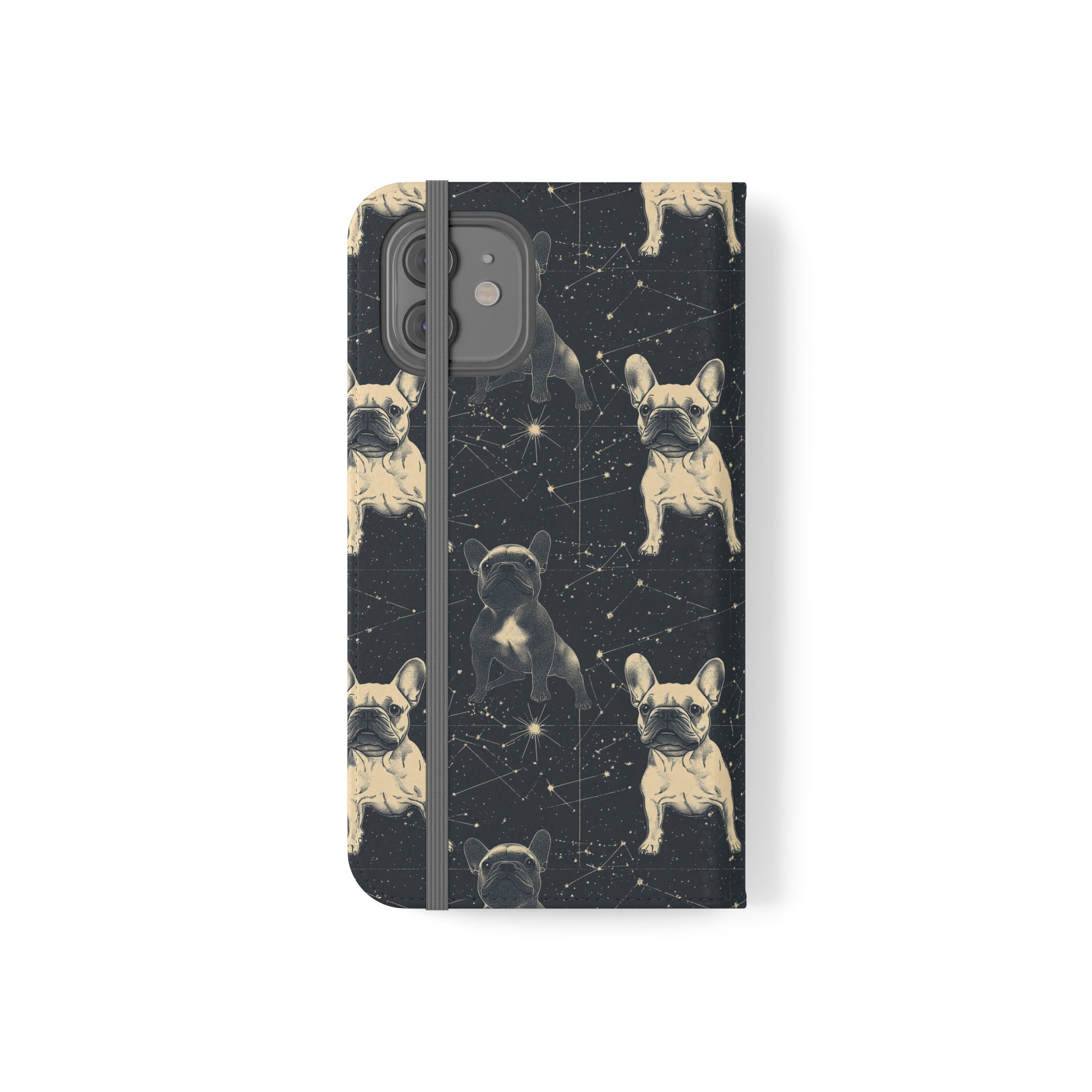 Frenchie Celestial Soar Flip Cases