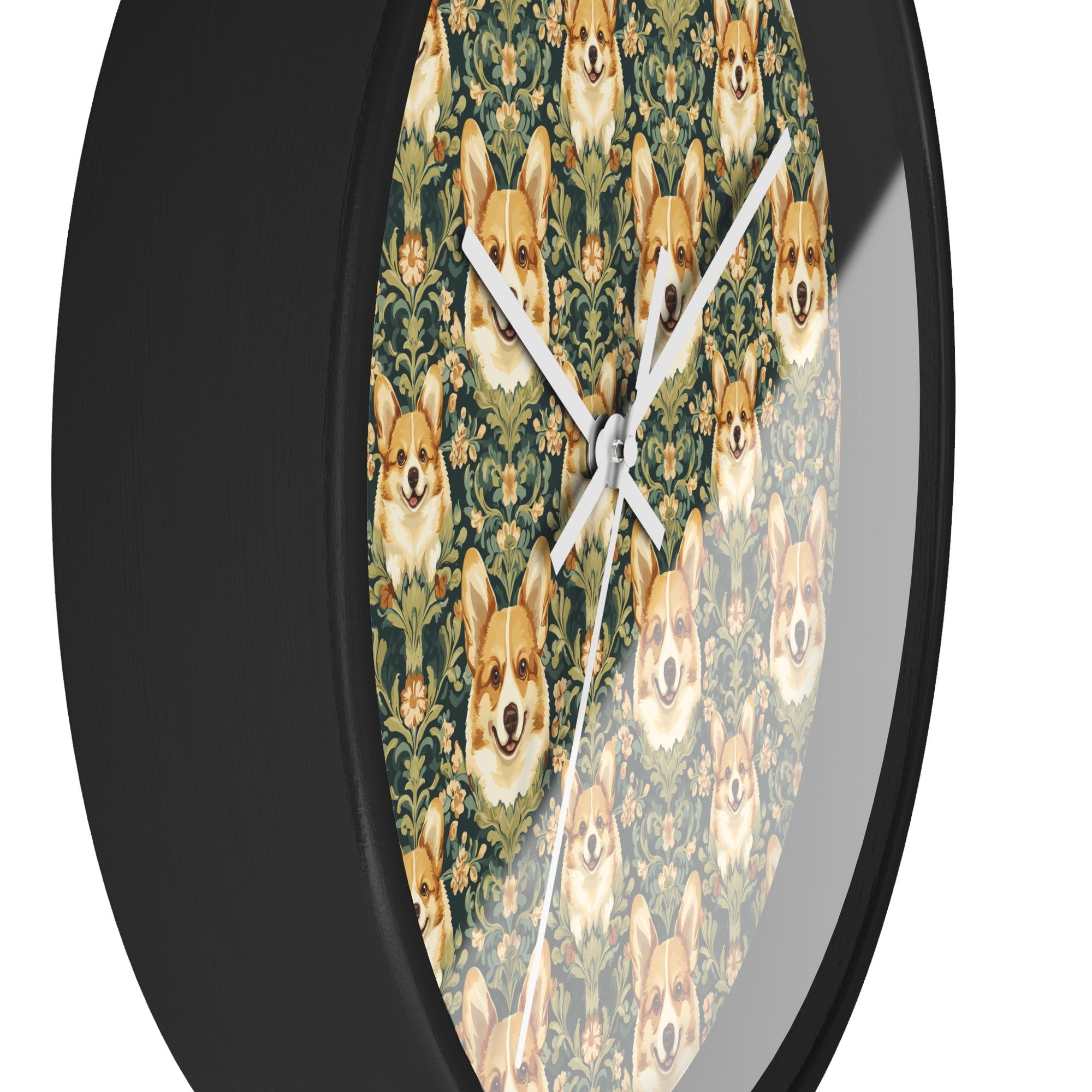 Corgi Charmz Wall Clock