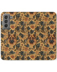 Autumnal German Shepherd Glamour Flip Cases