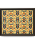 Royal Rottie Regalia Matte Canvas, Framed