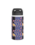 Bloomtastic Lab Petal Parade Stainless Steel Water Bottle