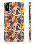 Bloom Pup Frenchietastic Splatter Slim Phone Cases