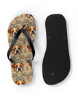 Bowtie Boxer Bliss Flip Flops