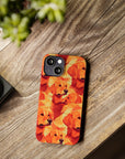 Golden Glamour Paws Slim Phone Cases