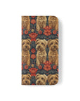 Yorkie Charm Twins Flip Cases