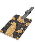 Golden Paws Floral Frenchie Luggage Tag