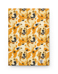 Golden Glitz 'n Glamour Woofwear Hardcover Journal Matte