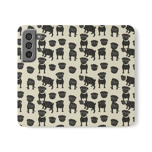 Puggie Pout Perfection Flip Cases