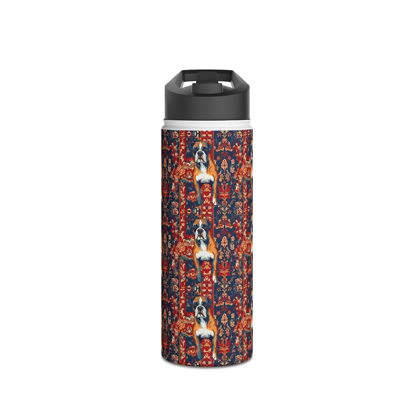 Boxer Blossom Tapestry Delight Stainless Steel Water Bottle