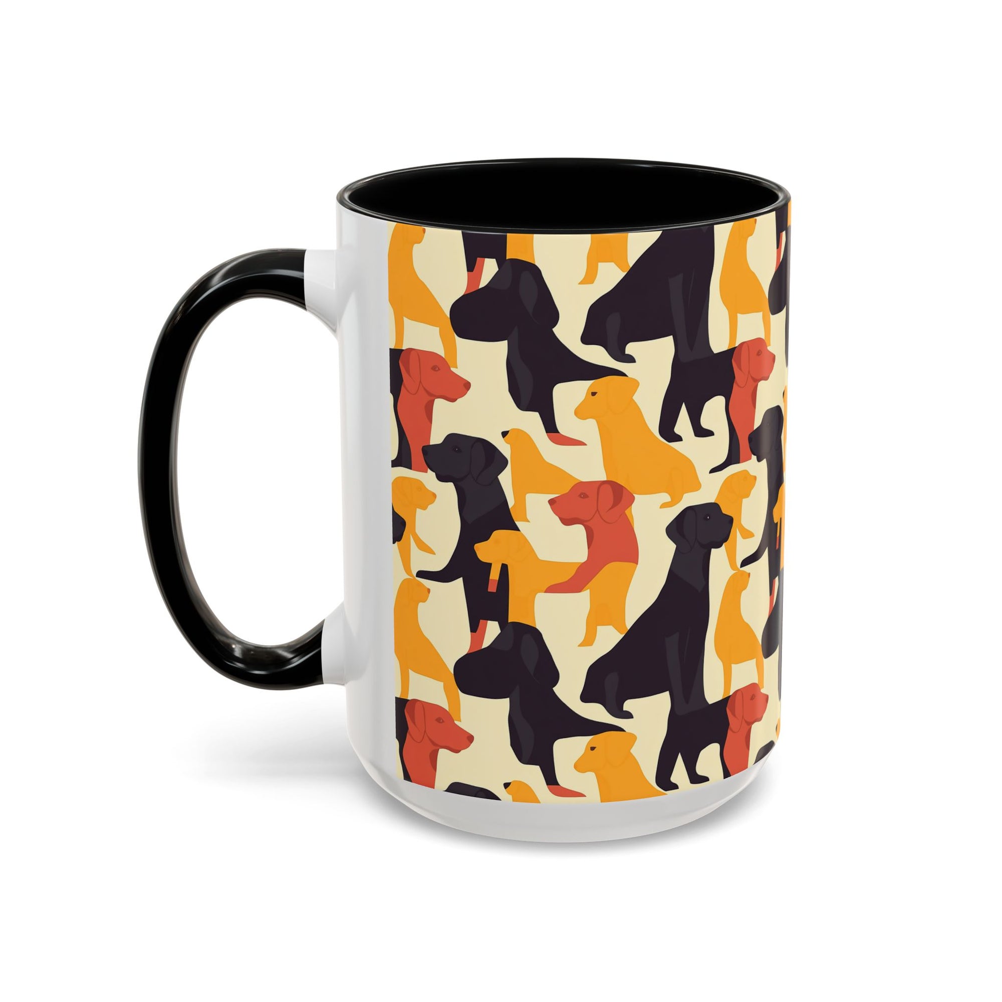 Modern Charm Labrador Chic Accent Coffee Mug