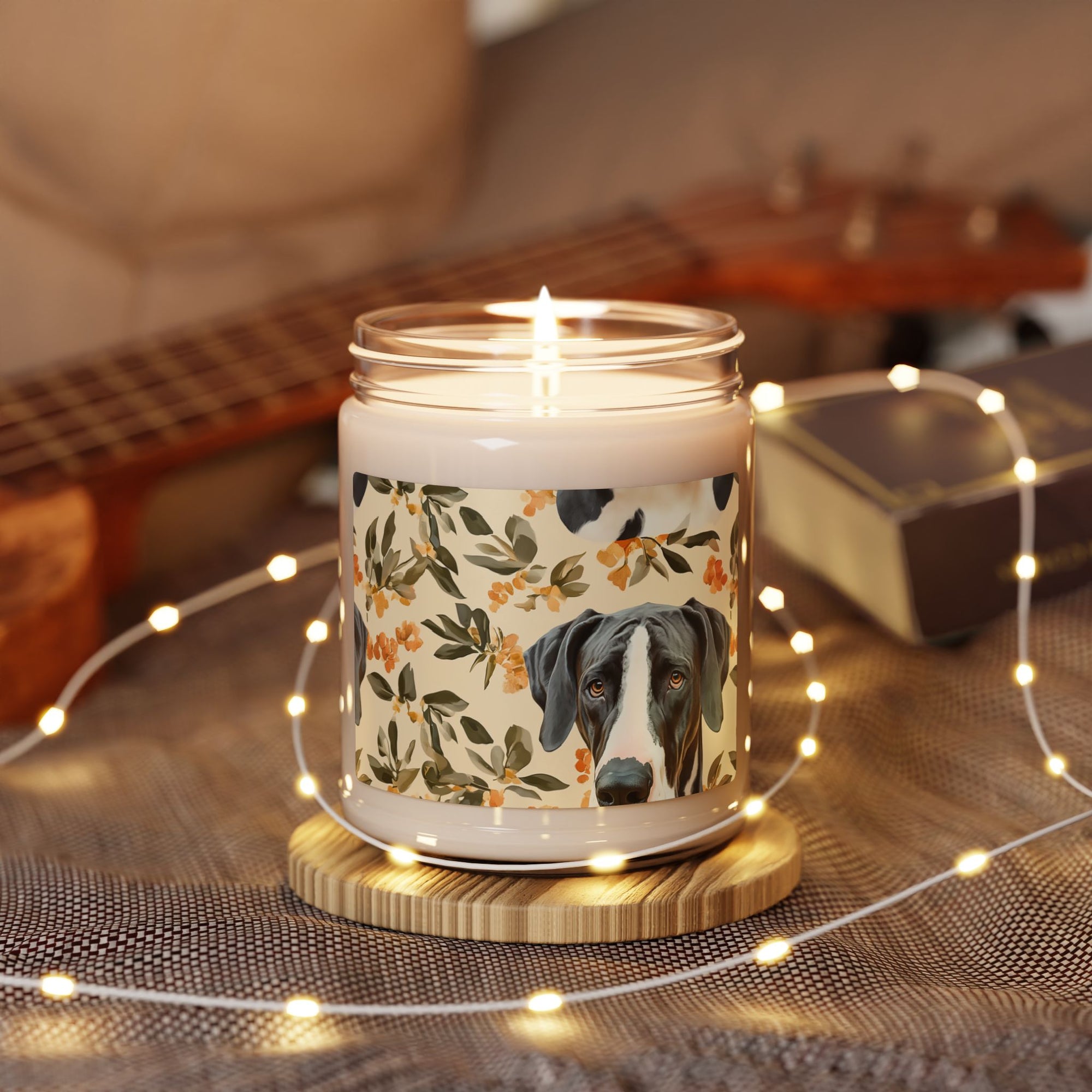 Majestic Great Dane Meadow Scented Soy Candle