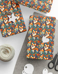 Corgi Carnival Couture Wrapping Paper