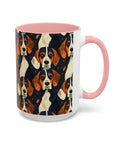 Beagle Glimmer Gaze Glamour Accent Coffee Mug