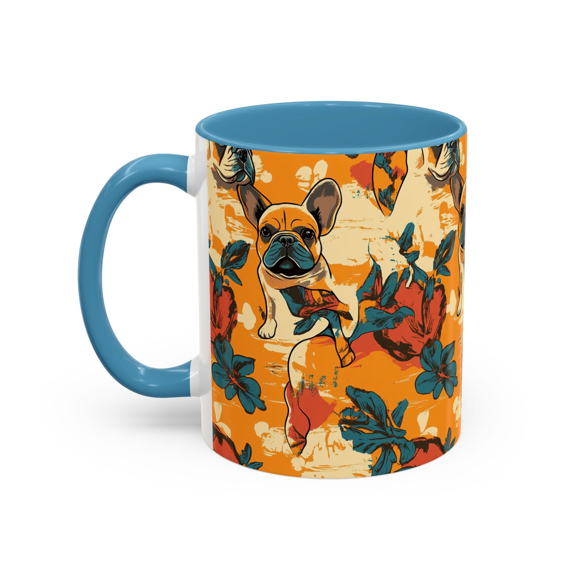 Frenchie Glow-Up Galore Accent Coffee Mug