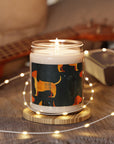 Dapper Dachshund Noir Glow Scented Soy Candle