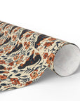 Blossoming Dachshunds Delight Wrapping Paper