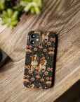 Beagle Blossom Bonanza Slim Phone Cases