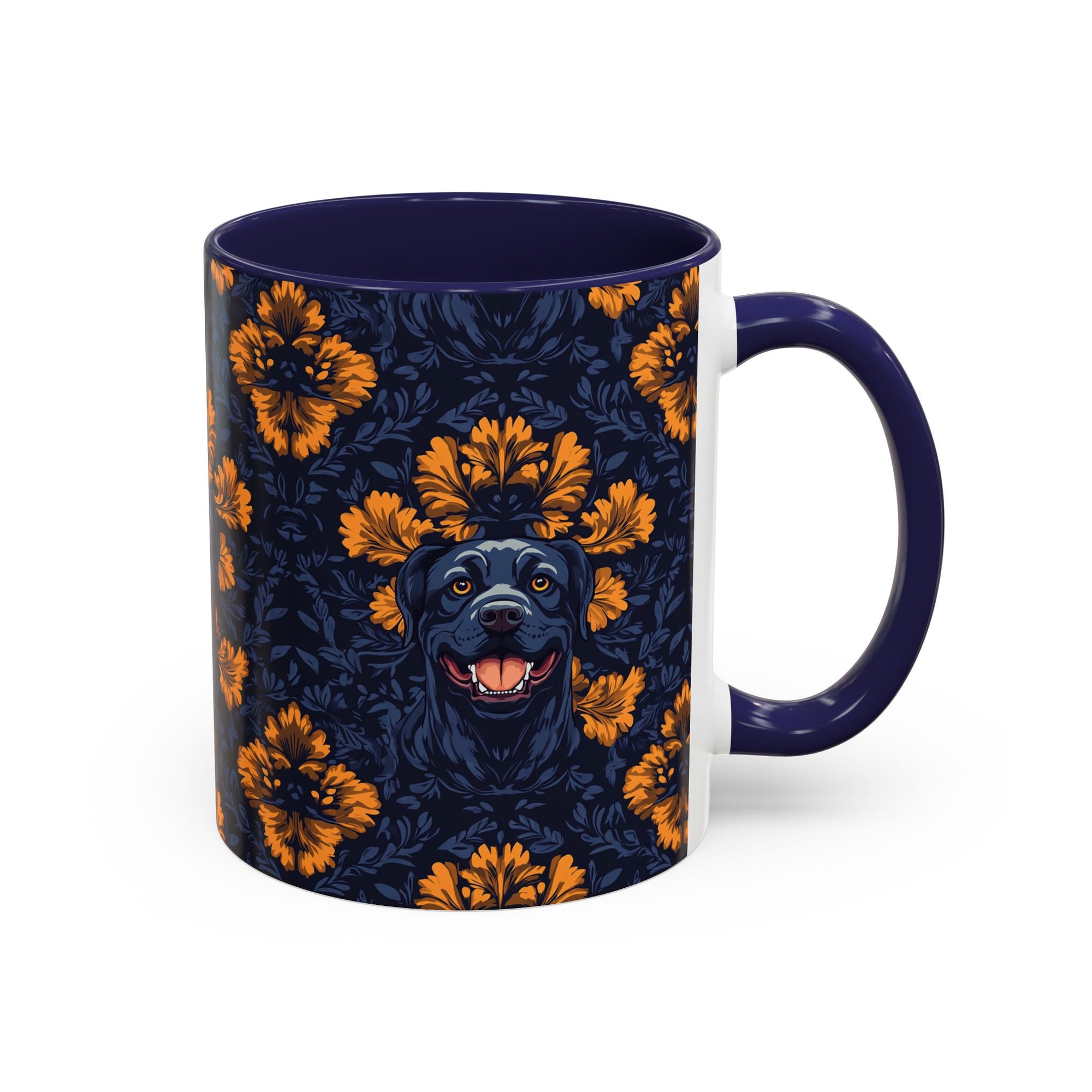 Royal Rottweiler Regalia Accent Coffee Mug