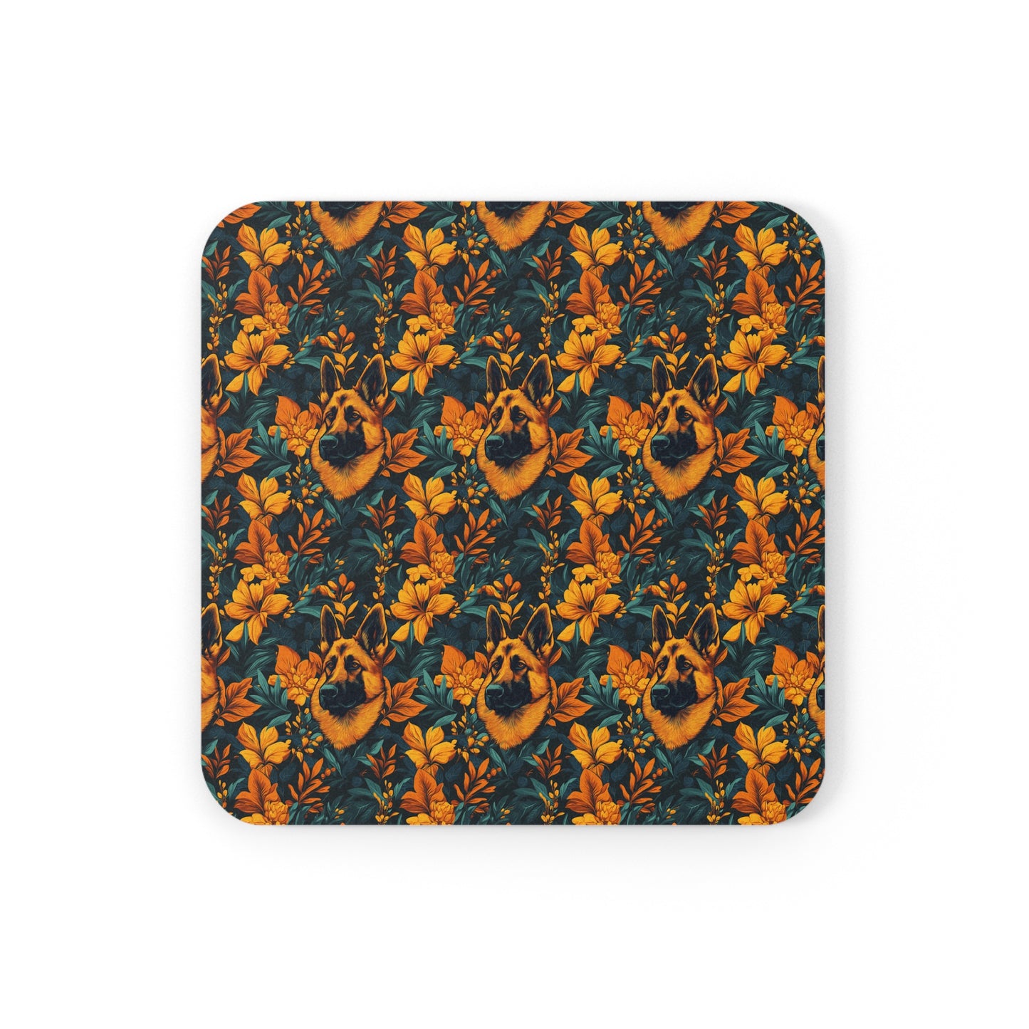 Safari Shepherd Strut Cork Back Coaster