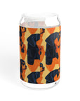 Rottweiler Chic Pawsitivity Sipper Glass