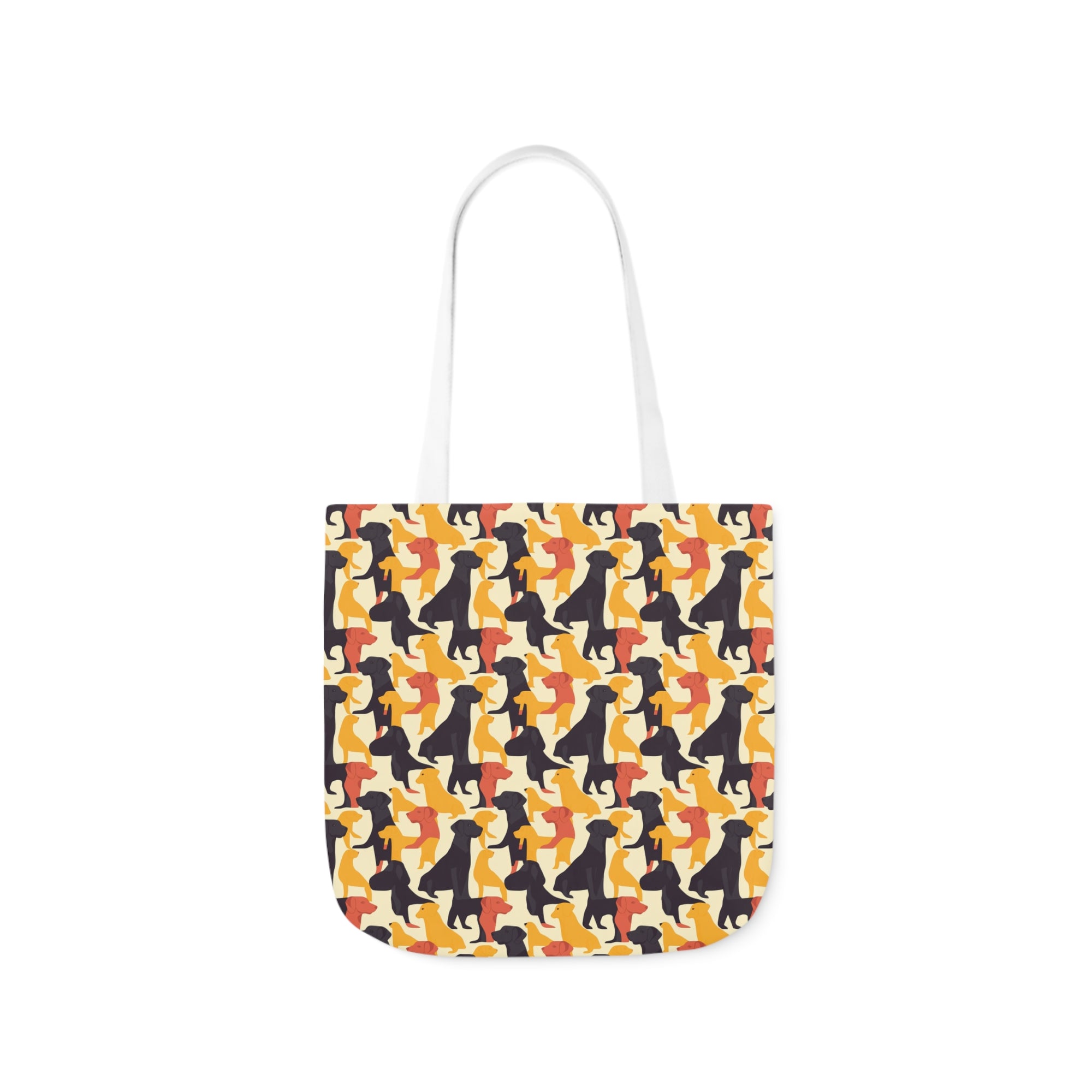 Modern Charm Labrador Chic Canvas Tote Bag