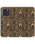 Labrador Lush Pooch Tapestry Flip Cases