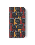 Chic Canine Checkmate - Frenchie Edition Flip Cases