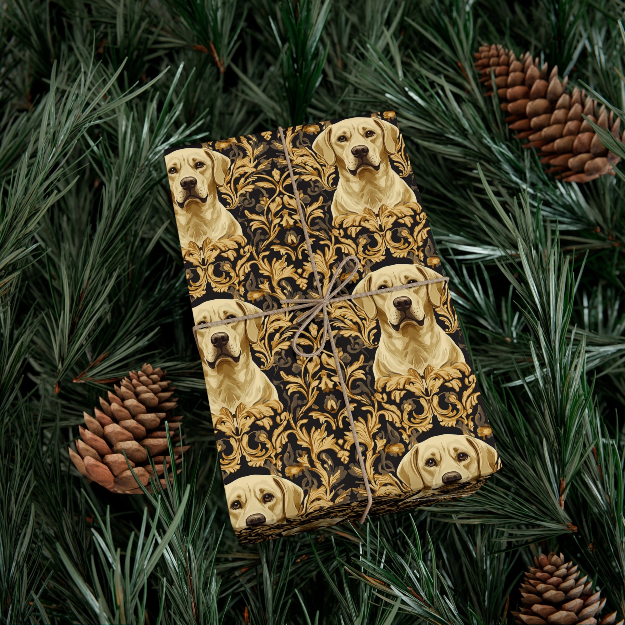 Royal Pawsitivity Labs Gift Wrap Papers