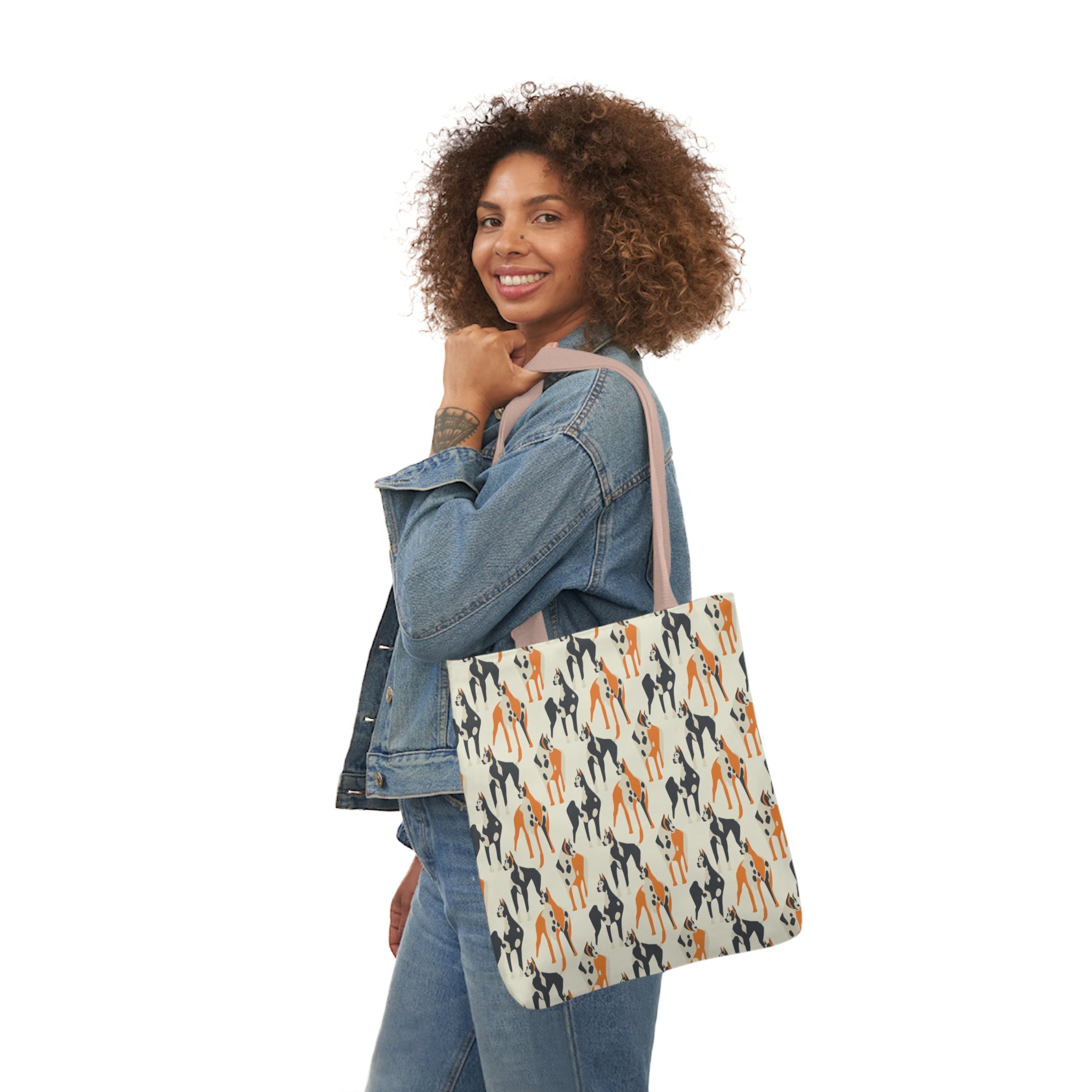 Dashing Dane Divinity Canvas Tote Bag