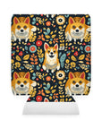 Corgi Rainbow Vine Dream Can Cooler Sleeve