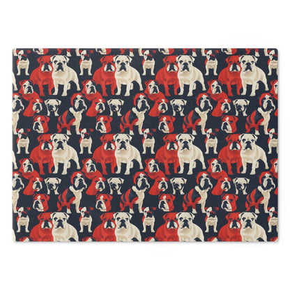 Bulldoggy Bliss Chomper Cutting Board