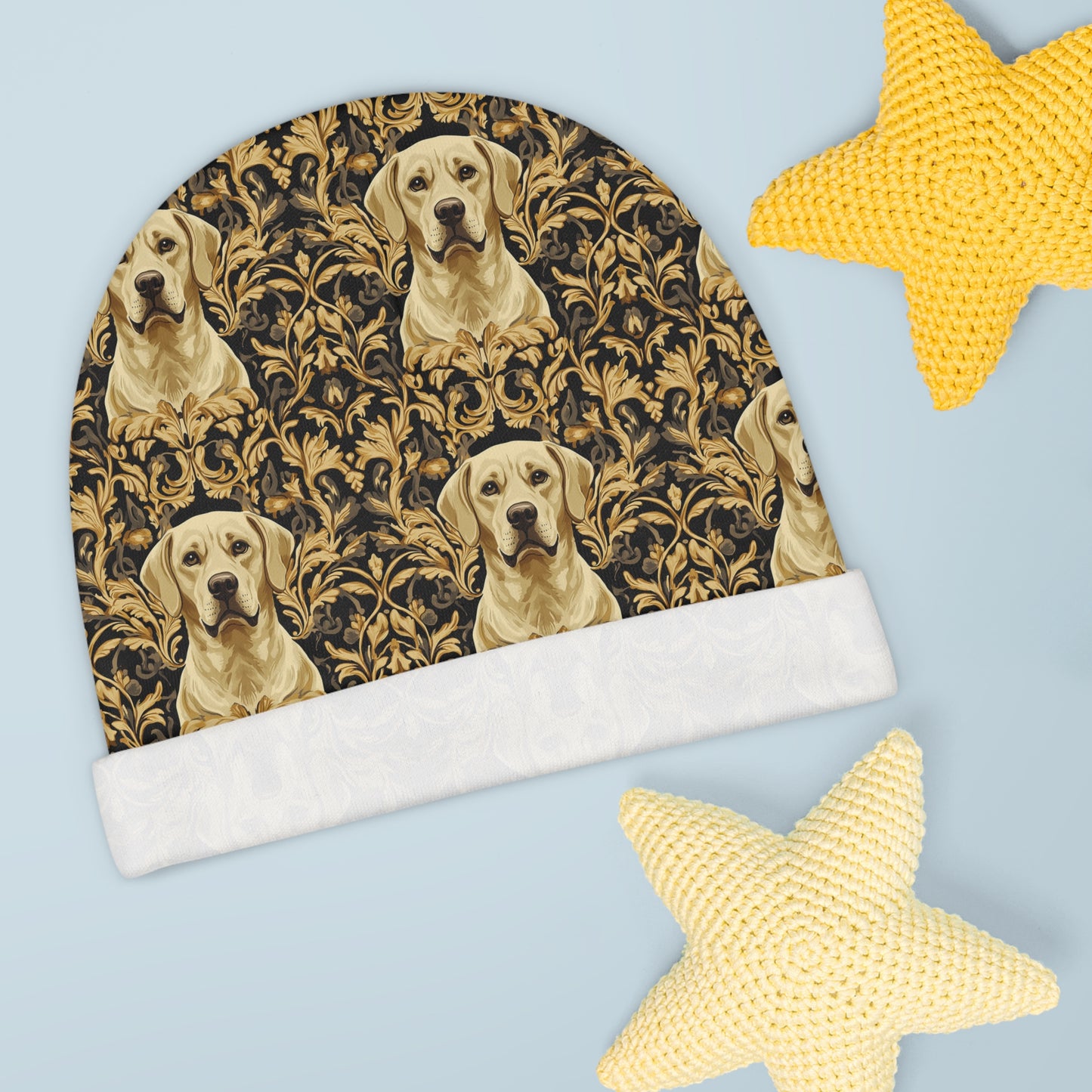 Royal Pawsitivity Labs Baby Beanie