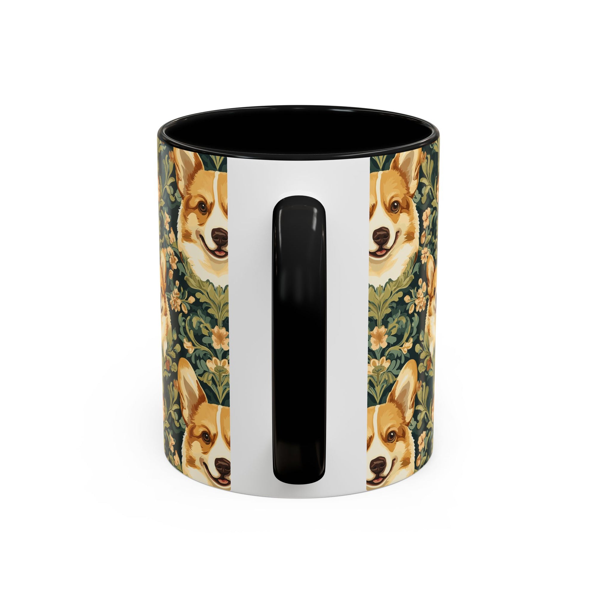 Corgi Charmz Accent Coffee Mug